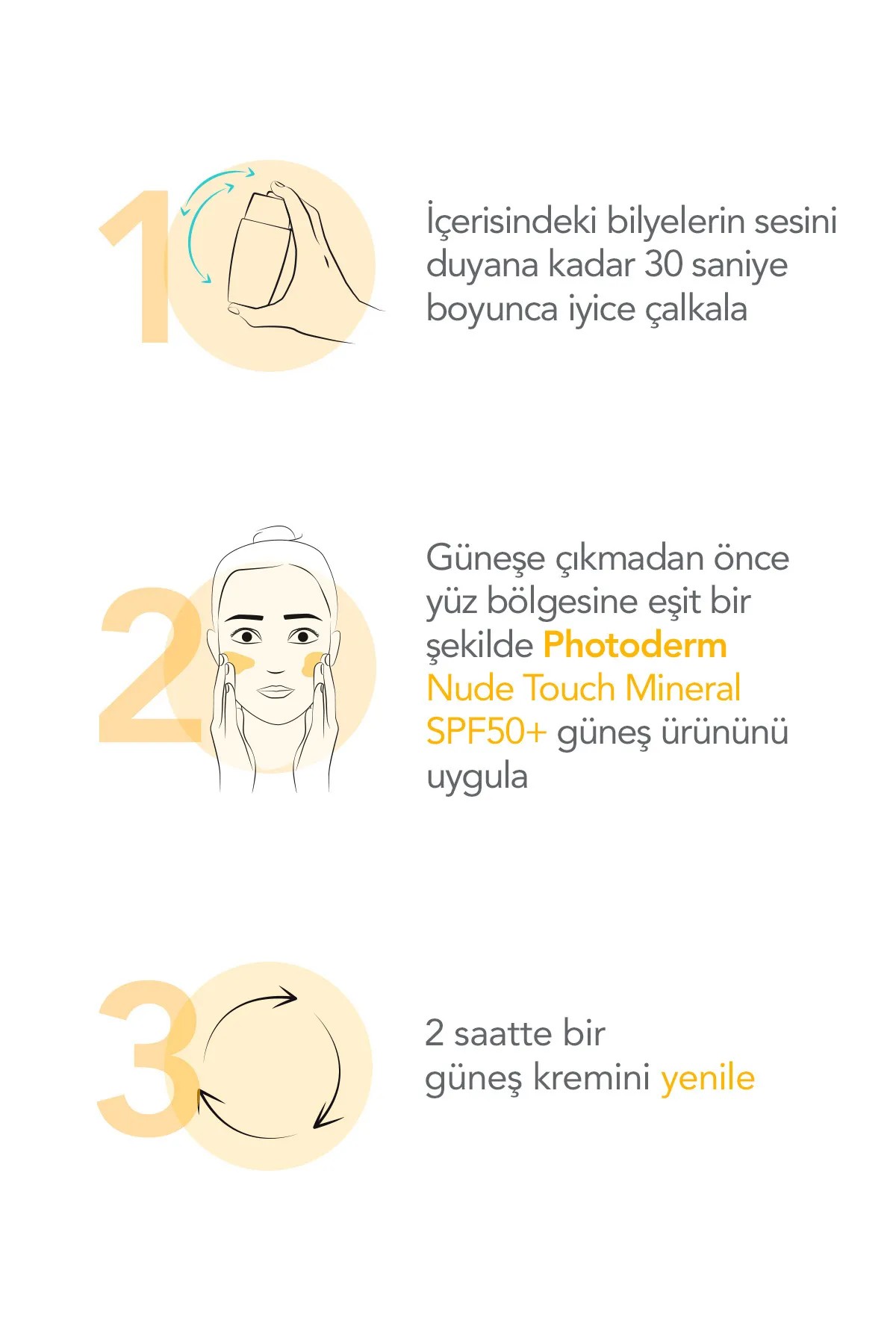 Bioderma Photoderm Nude Touch SPF50+ Light Karma Yağlı Ciltler Kapatıcı Etkili Renkli Güneş Kremi 40 ml