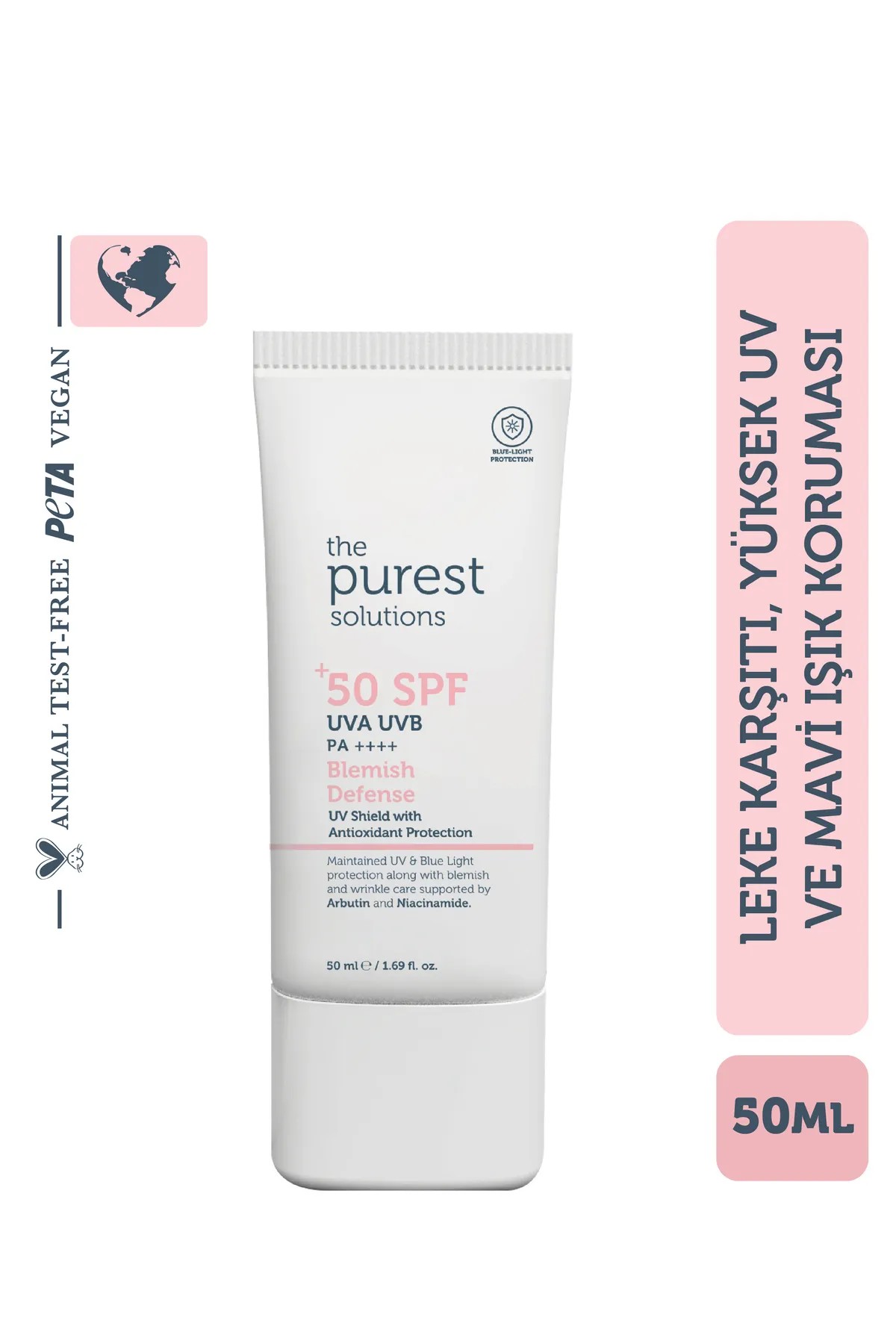 The Purest Solutions SPF50+ Blemish Defense Cream 50 ml