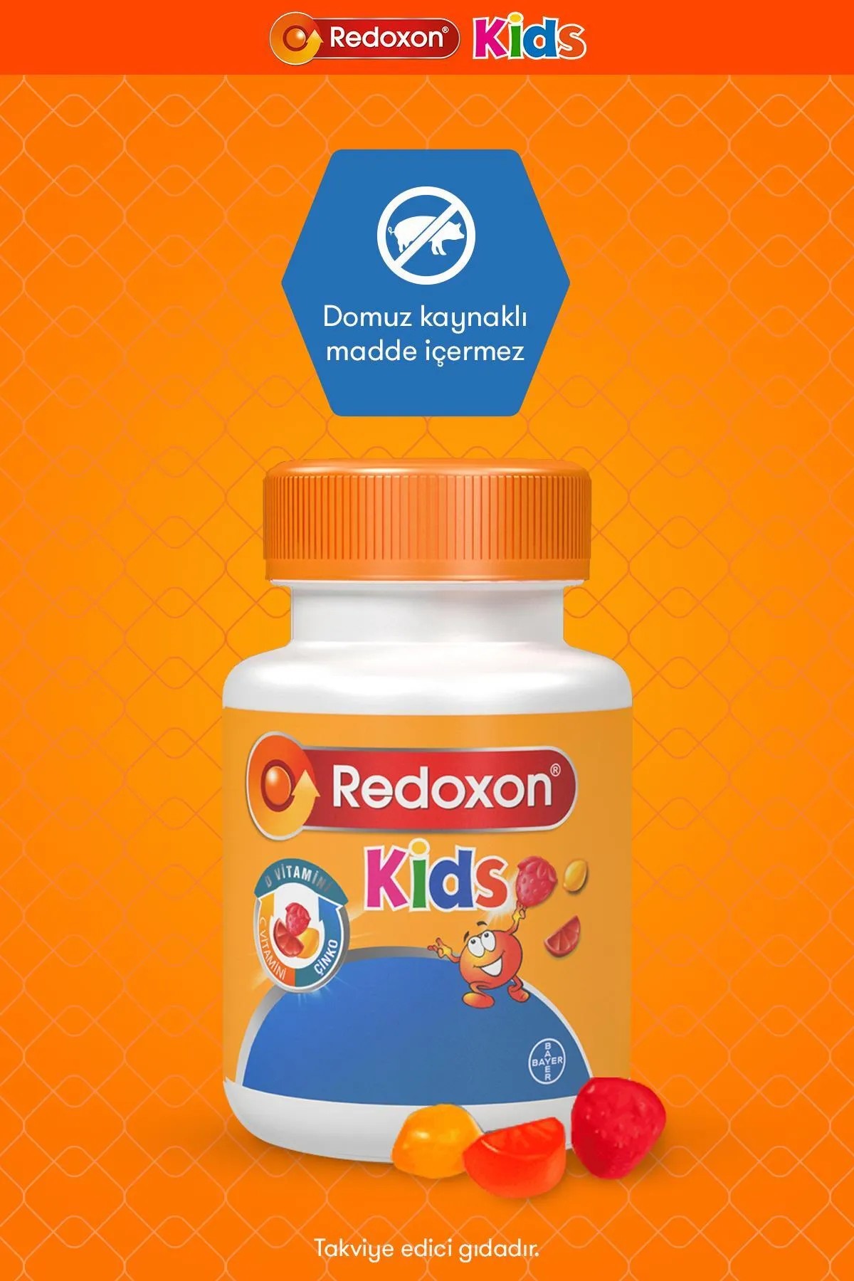 Redoxon Kids 60 Çiğneme Tableti