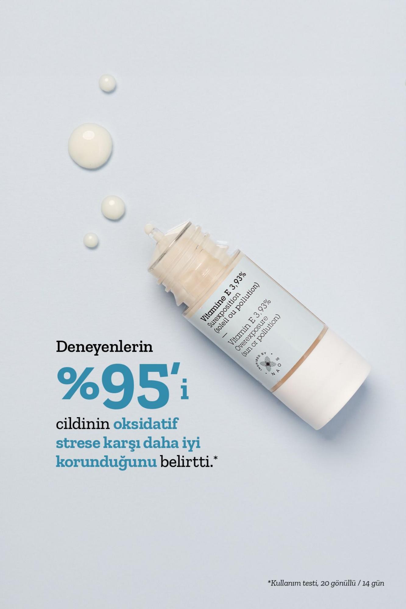 Etat Pur Pure Active Vitamin E Antioksidan Etkili Nemlendirici Saf Konsantre Bakım Serumu 15 ml Kuru Cilt