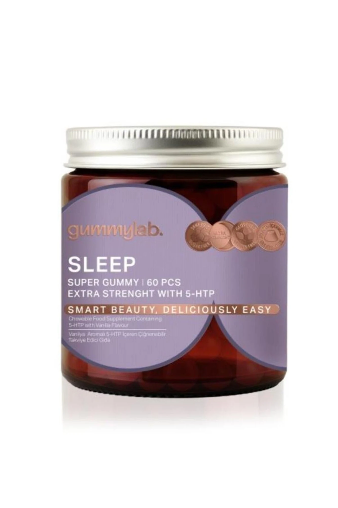 Gummy Lab Sleep Vanilya ve Muz Aromalı 60 Gummies
