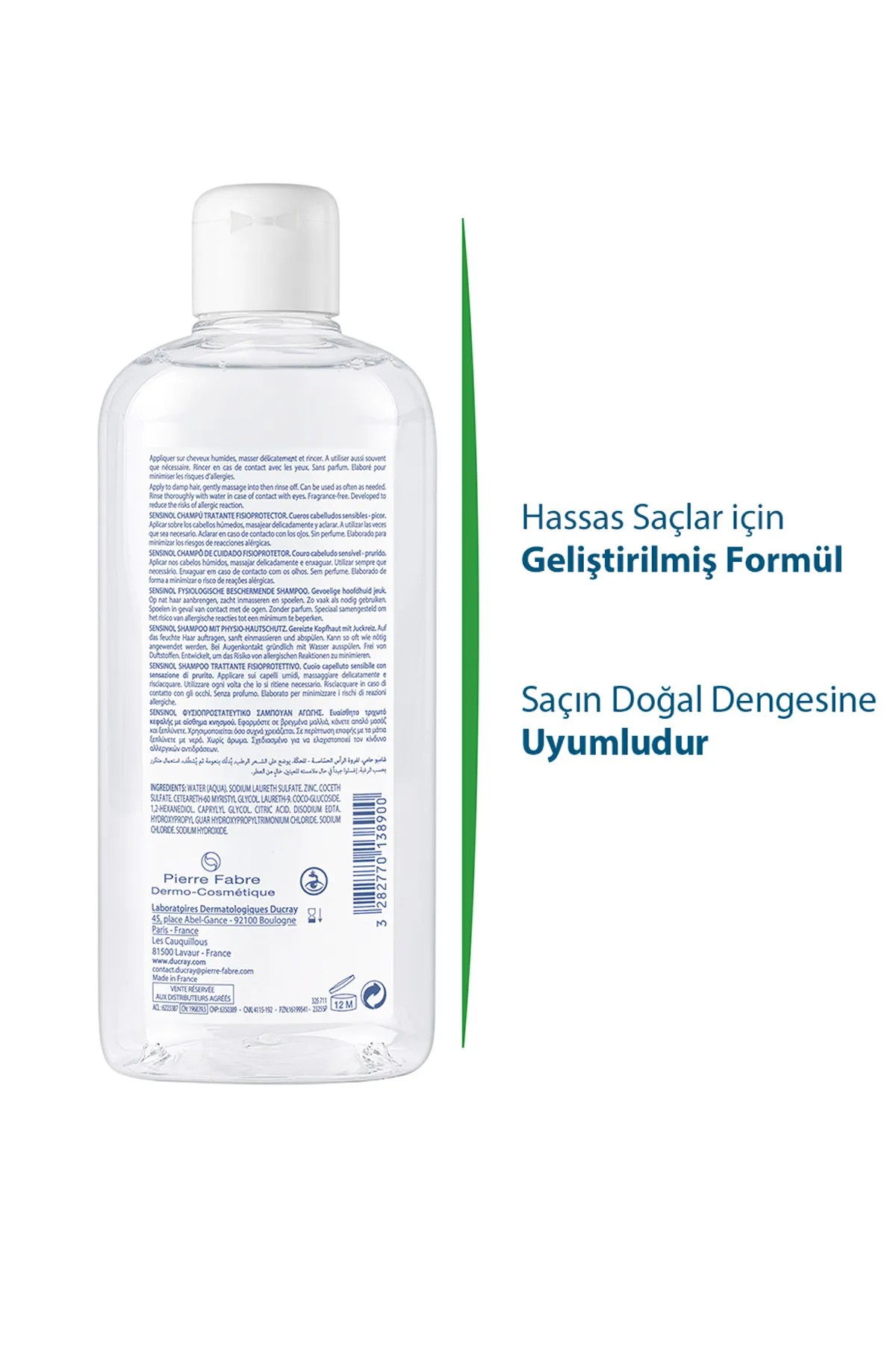 Ducray Sensinol Şampuan 400 ml