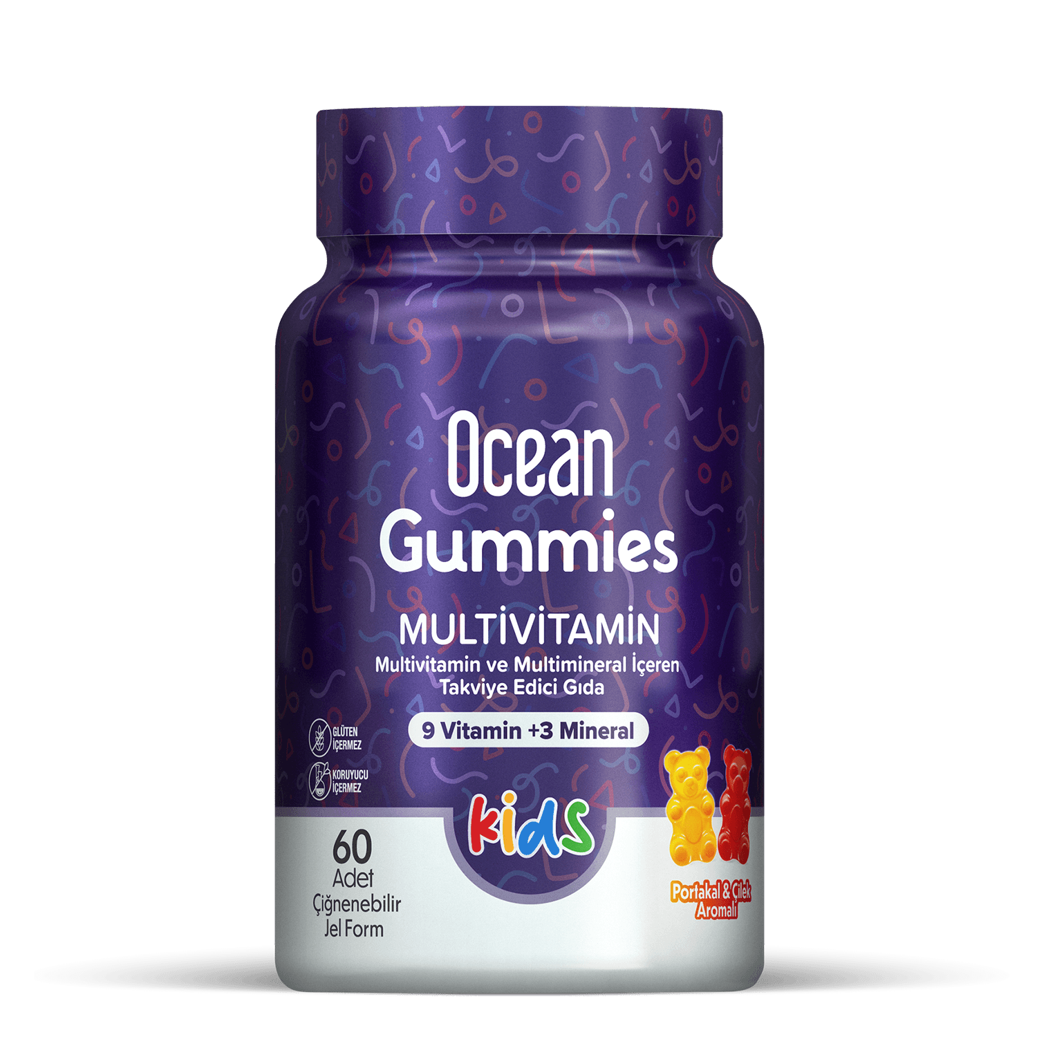 Ocean Gummies Multivitamin 60 Yumuşak Tablet