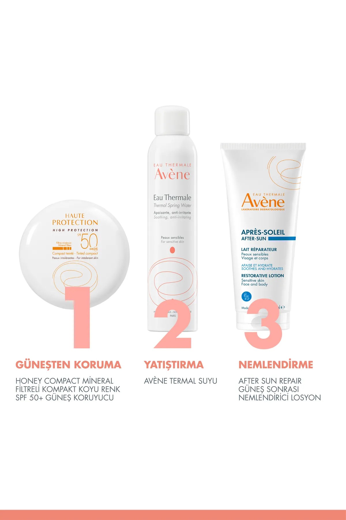 Avene Güneşten Koruma Etkili Fondöten - Compact Dore Spf+50 10g