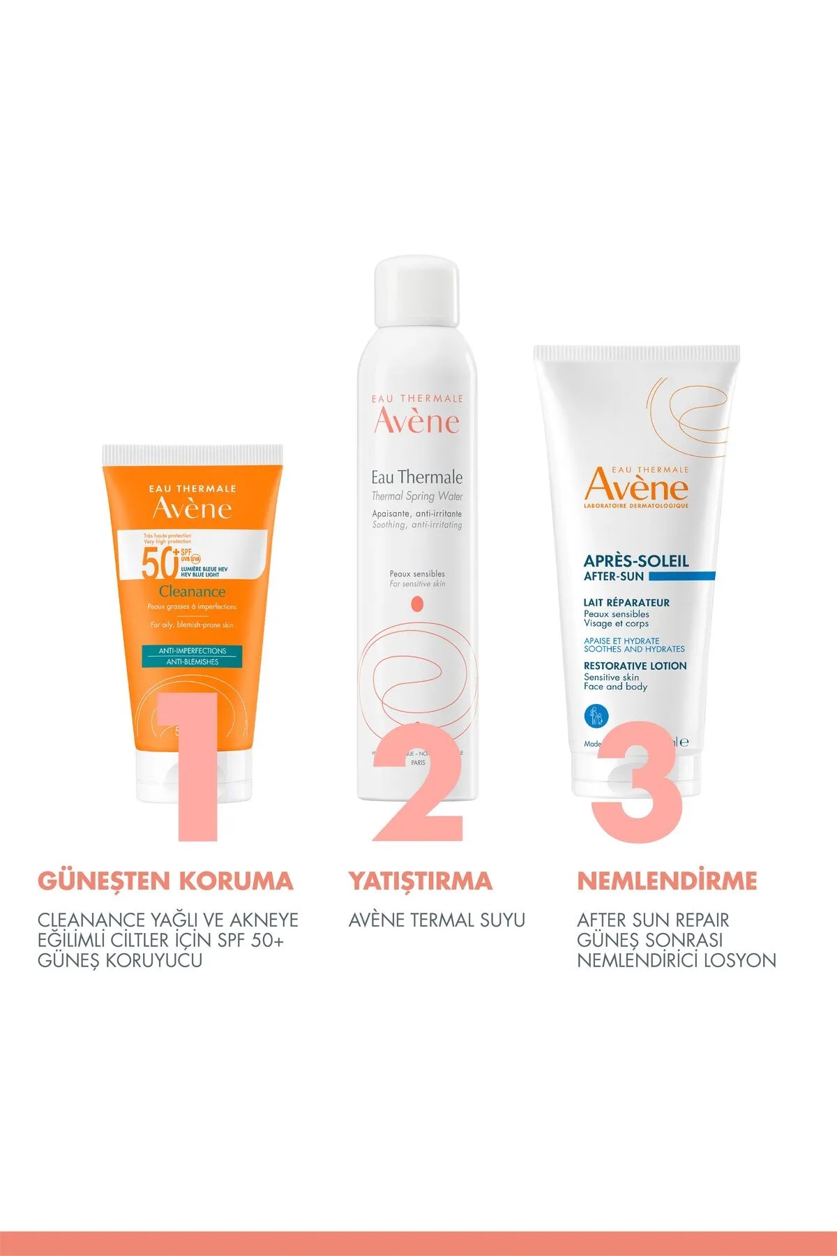 Avene Cleanance Anti Blemishes Güneş Koruyucu Spf50+ 50 ml