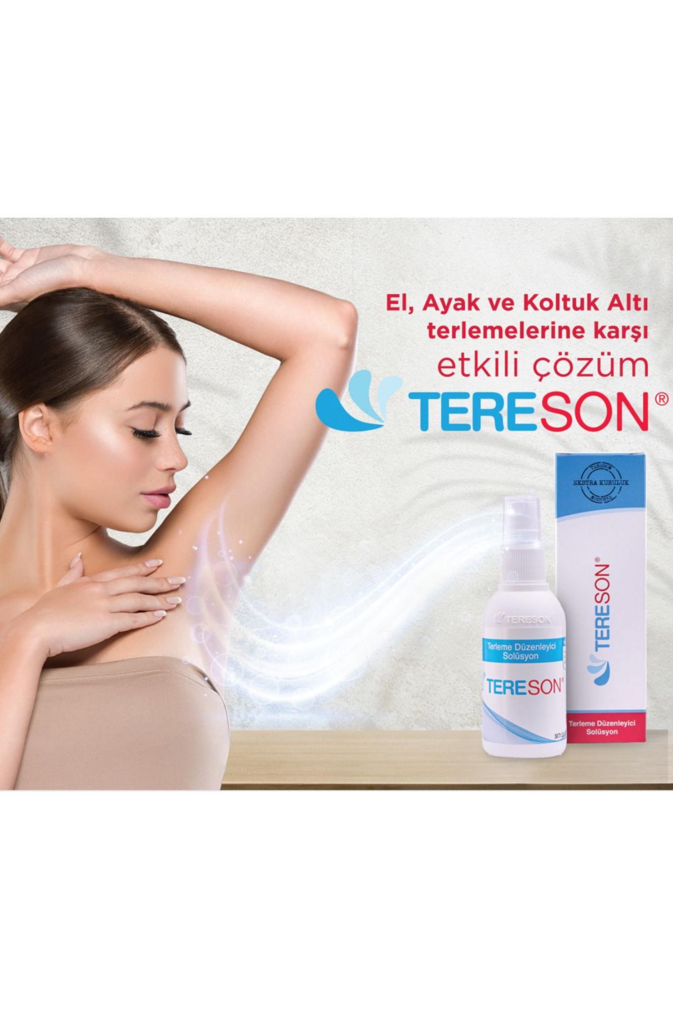 Tereson El,Ayak ve Koltuk Altı Terleme Önleyici Sprey 50 ML