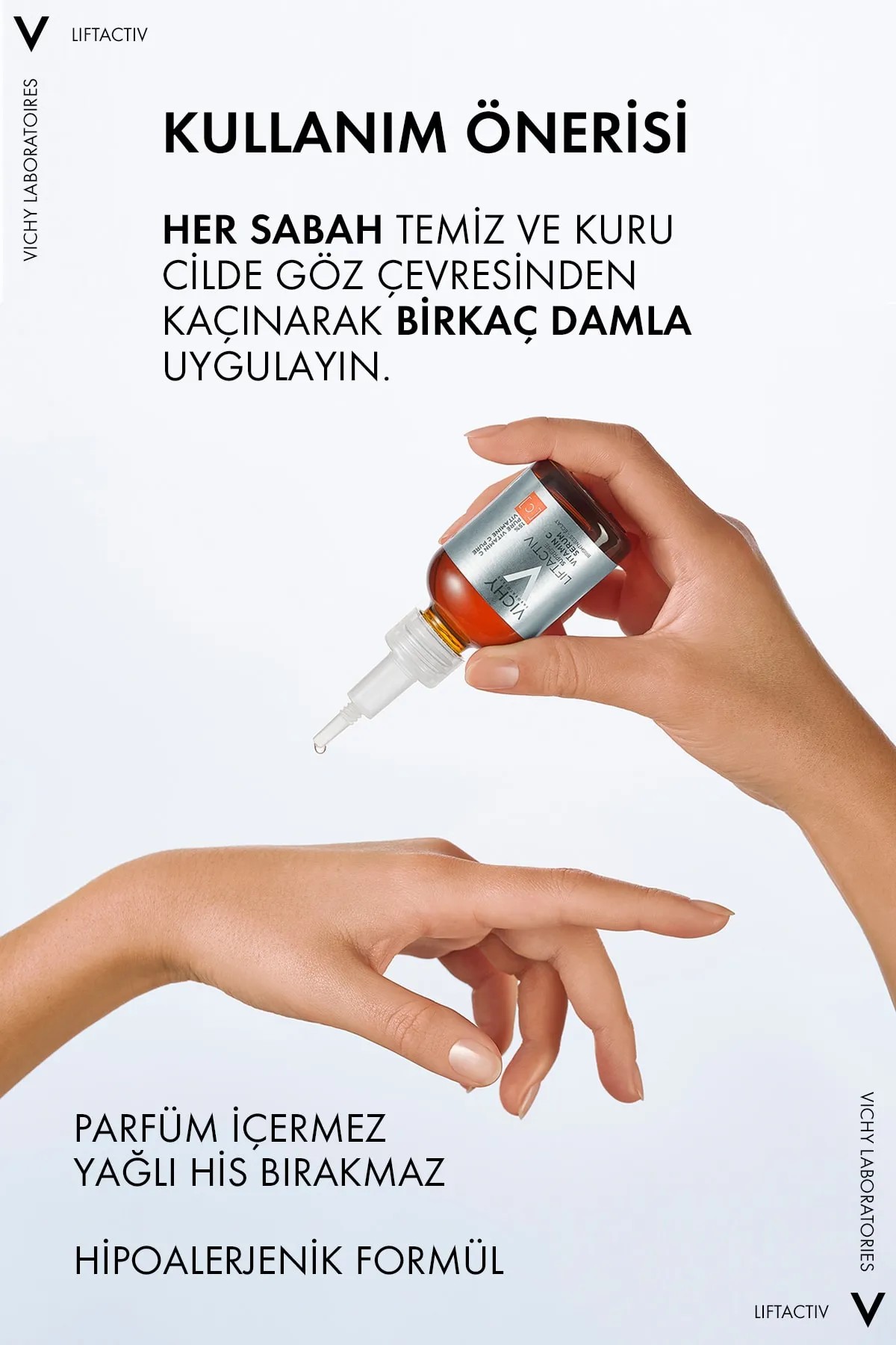 Vichy Liftactiv Supreme %15 Saf C Vitamini Aydınlatıcı Antioksidan Serum 20 Ml