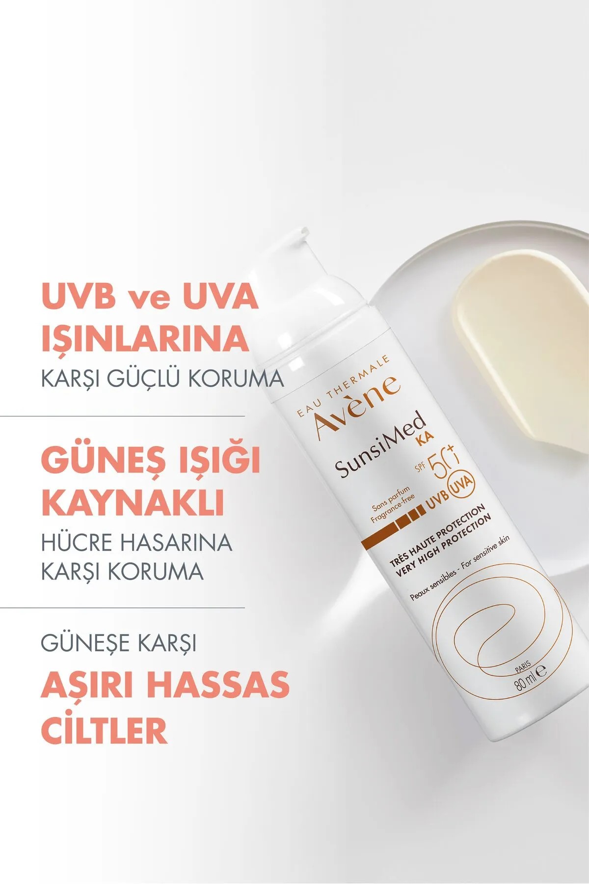 Avene Sunsimed Ka Güneş Kremi Spf 50 80 Ml