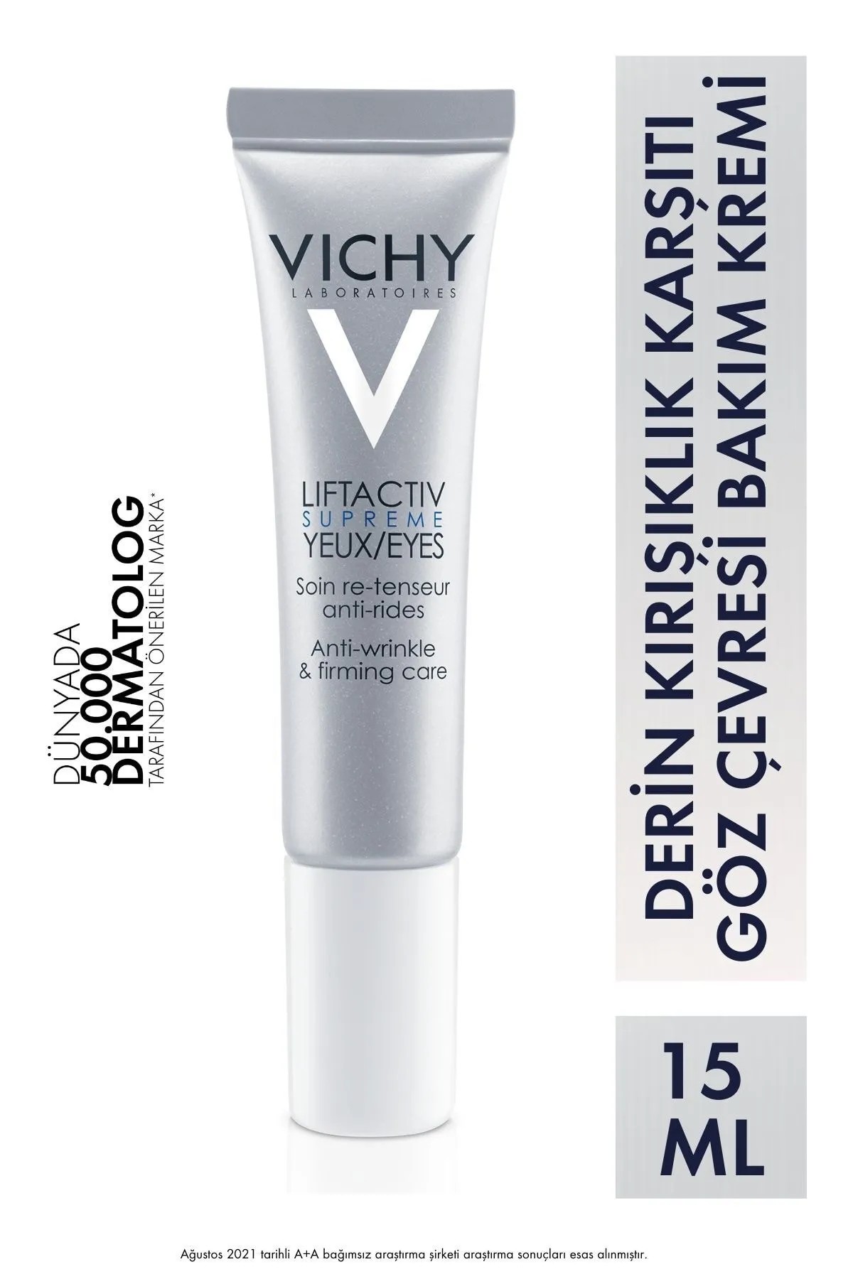 Vichy Liftactiv Supreme Yaşlanma Karşıtı Göz Çevresi Bakım Kremi 15 ml