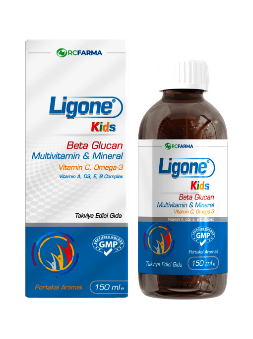 Lıgone Kids Beta Glucan Multivitamin Ve Mineral Şurup 150 ml
