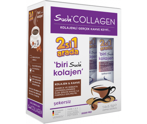 Suda Collagen Kahve Aromalı 14 Saşe