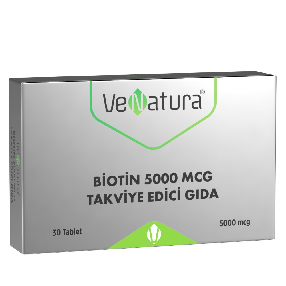 Venatura Biotin 5000 mcg 30 Tablet