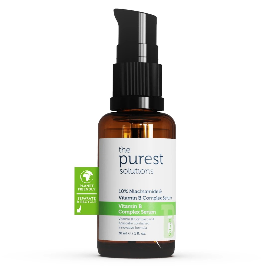 The Purest Solutions Bariyer Güçlendirici Ve Yatıştırıcı B Vitamini Cilt Bakım Serumu 30 Ml