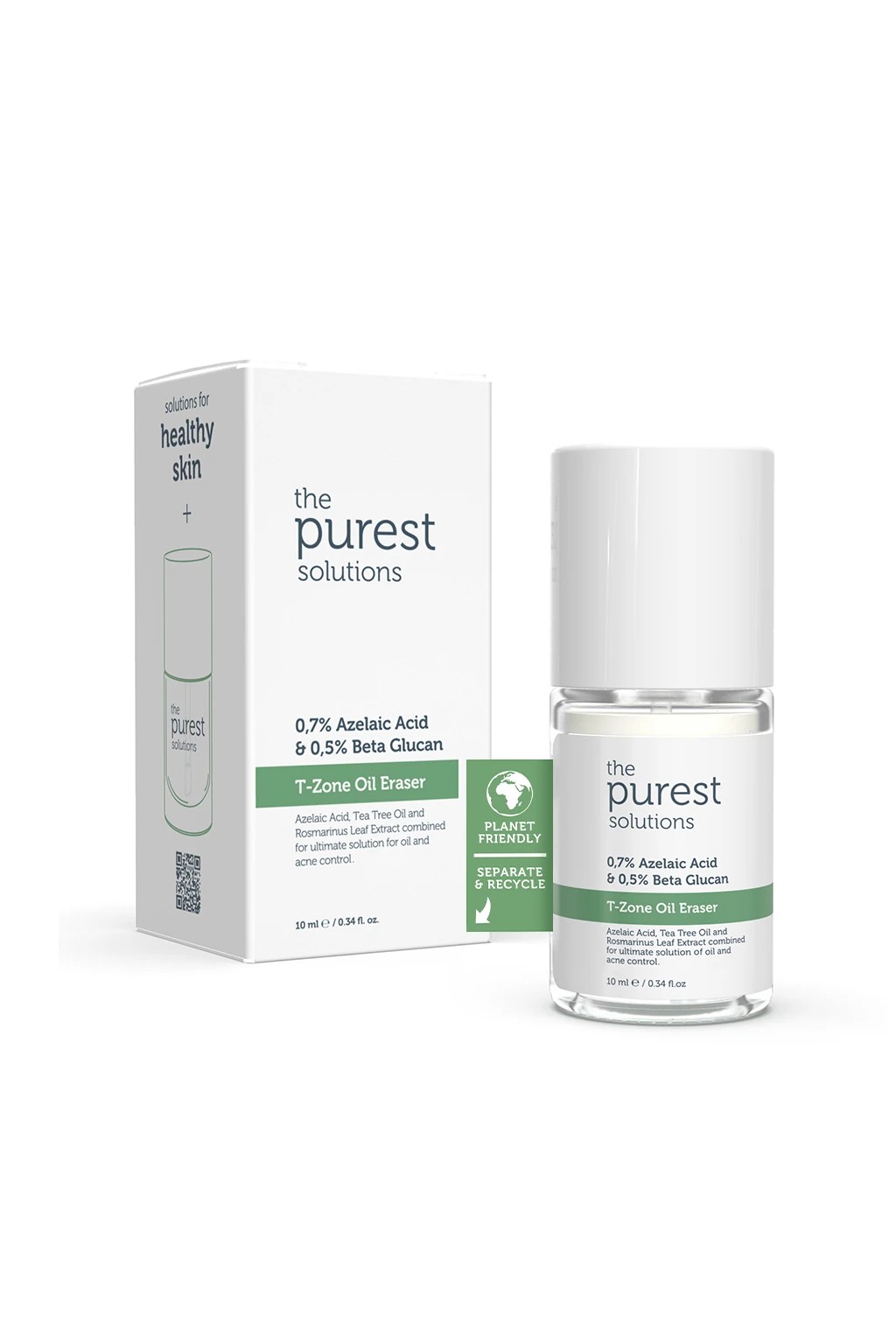 The Purest Solutions T-Zone, Matlaştırıcı Çay Ağacı İçerikli Sivilce Maskesi 10 Ml