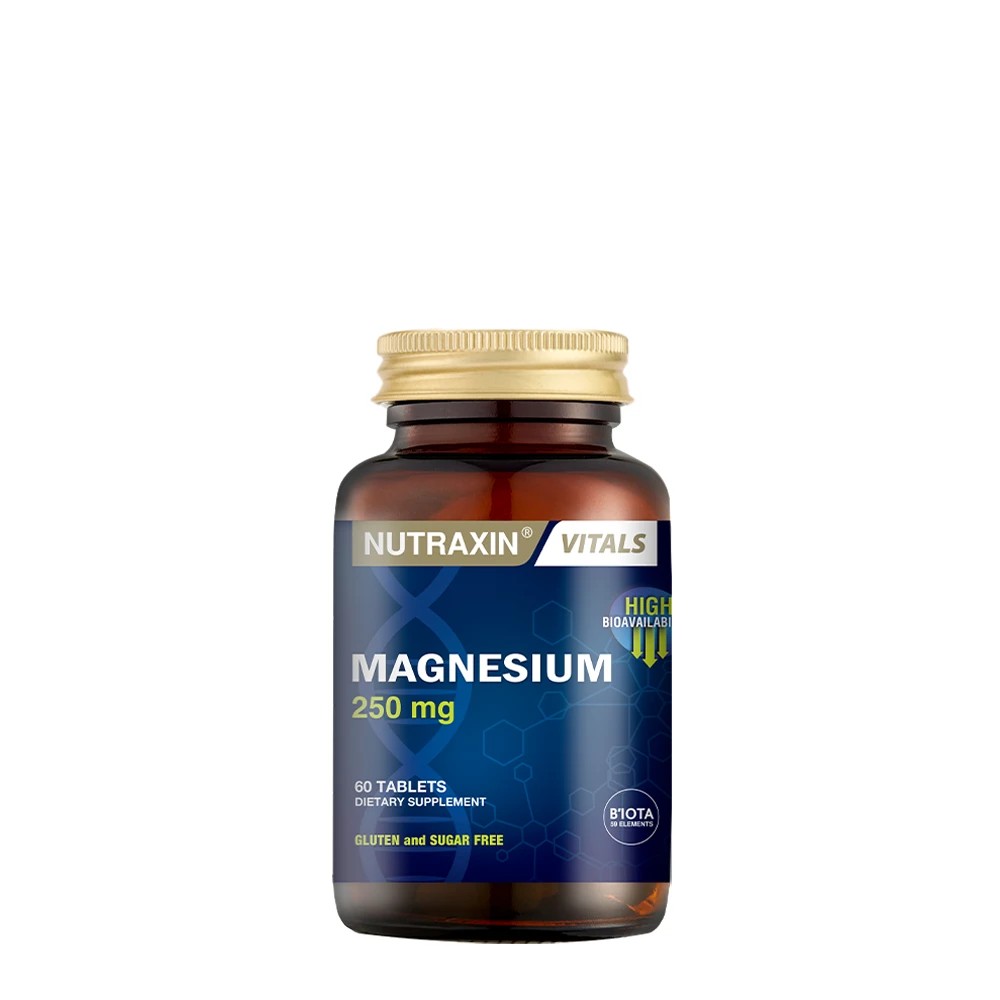 Nutraxin Magnesium 250 Mg 60 Tablet