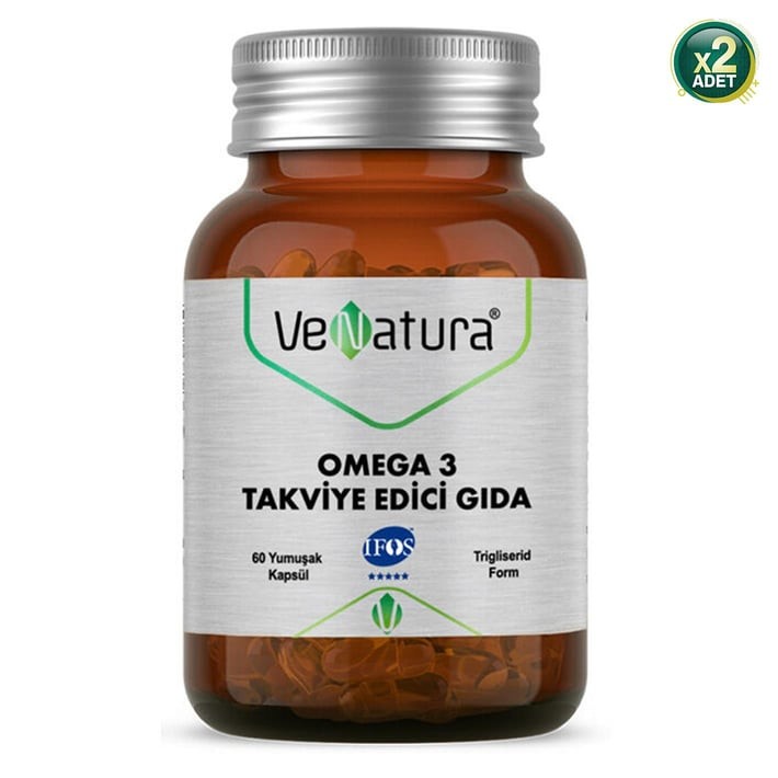 Venatura Omega 3 60 Kapsül 2 Adet