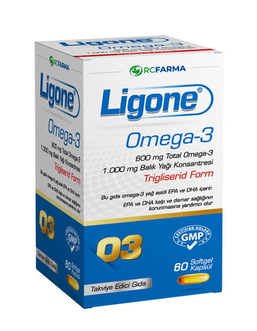 Ligone Omega-3 Softgel 60 Kapsül