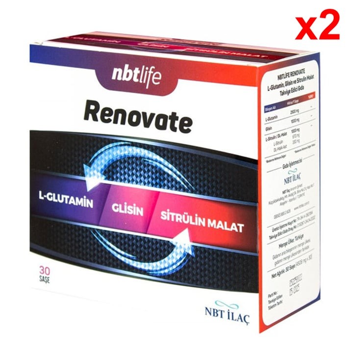 Nbtlife Renovate 30 Saşe 2 Adet