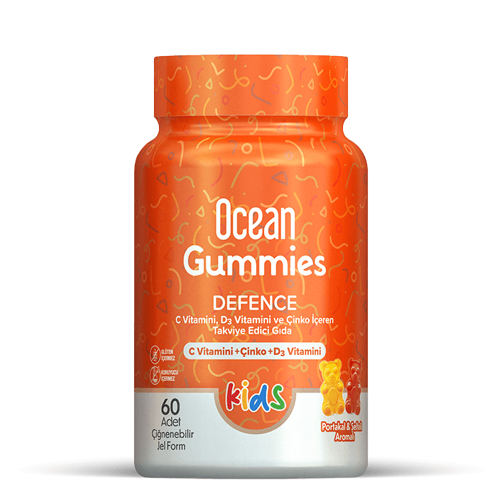 Ocean Gummies Defence 60 Çiğnenebilir Form