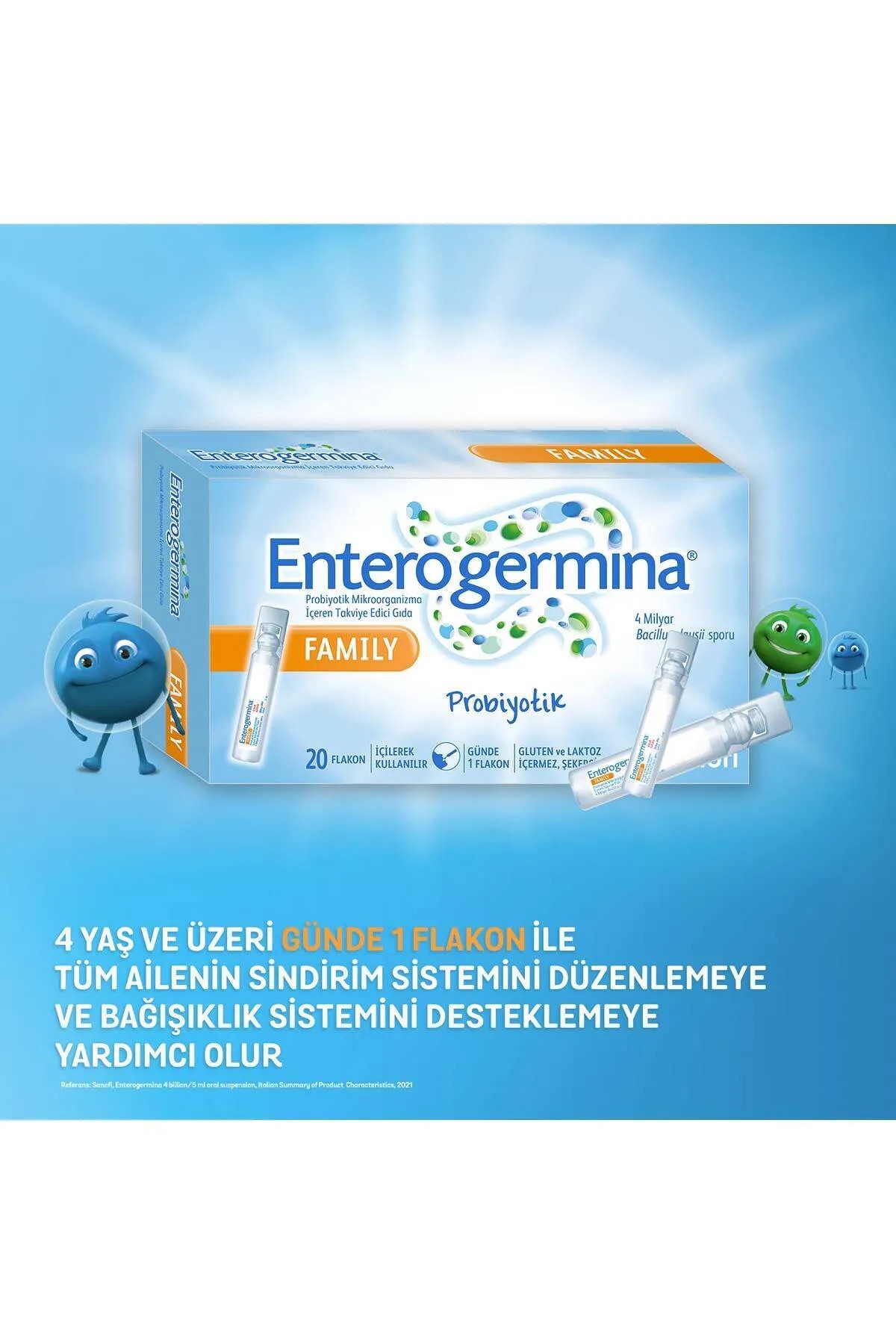 Enterogermina Family Probiyotik 20 Flakon