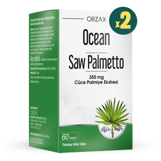 Ocean Saw Palmetto 350 mg 60 Kapsül 2 Adet