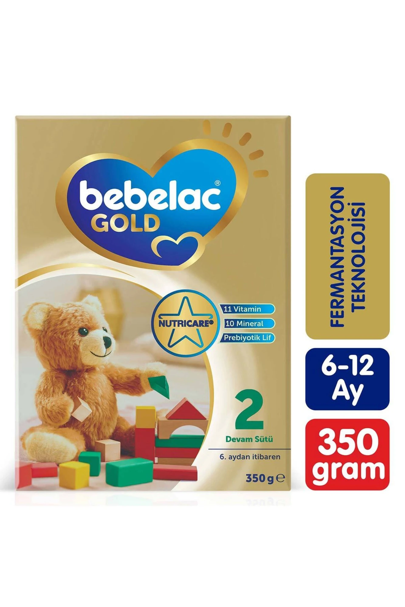 Bebelac Gold 2 Devam Sütü 6 Ay+ 350 gr