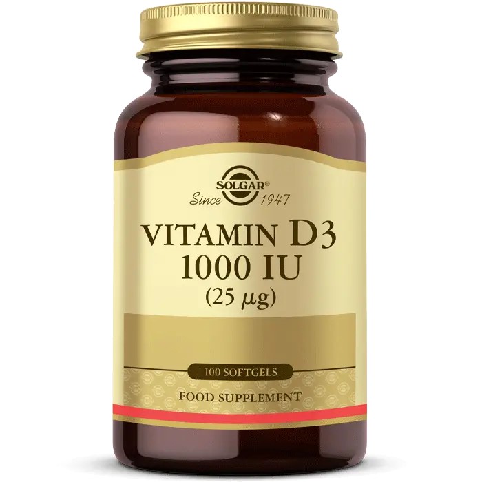 Solgar Vitamin D3 1000ıu 100 Kapsül