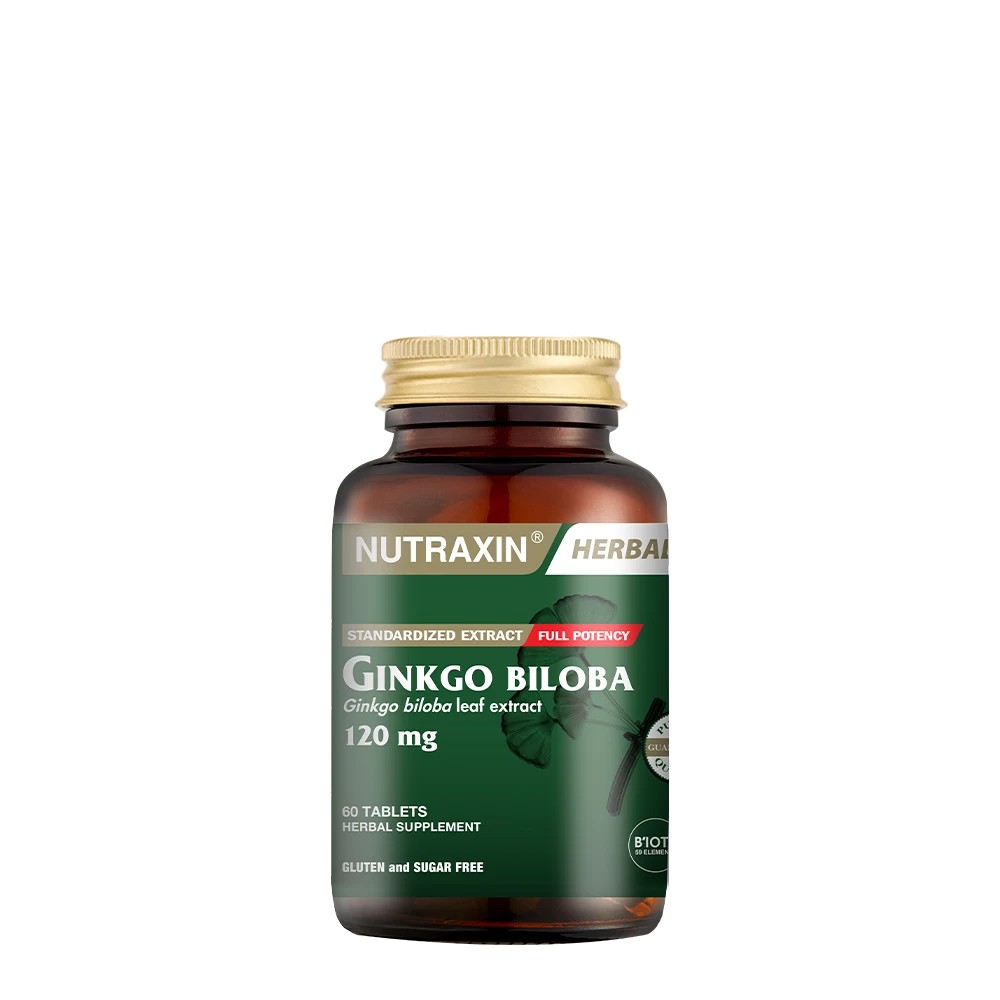 Nutraxin Gingko Biloba 60 Kapsül