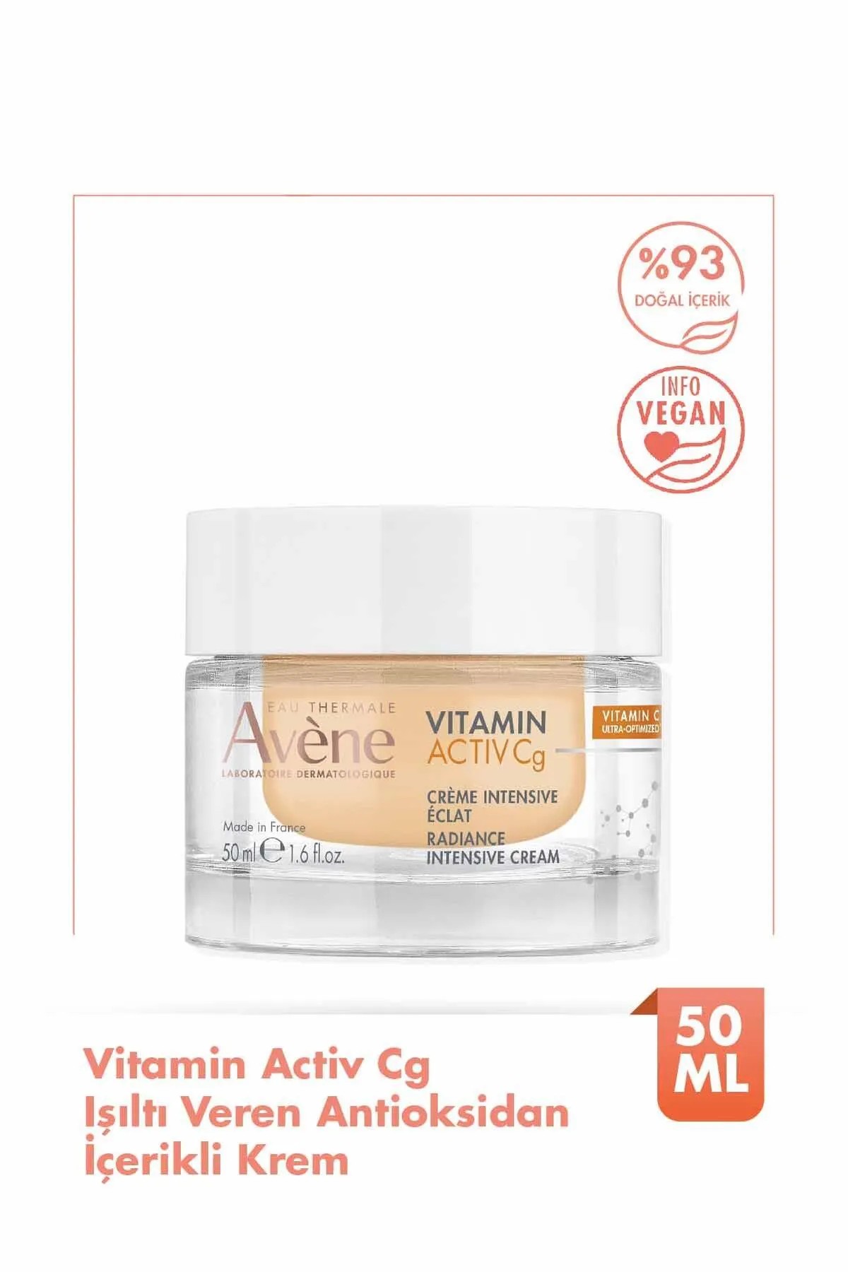 Avene Vitamine Activ Cg Yoğun Krem 50 ml