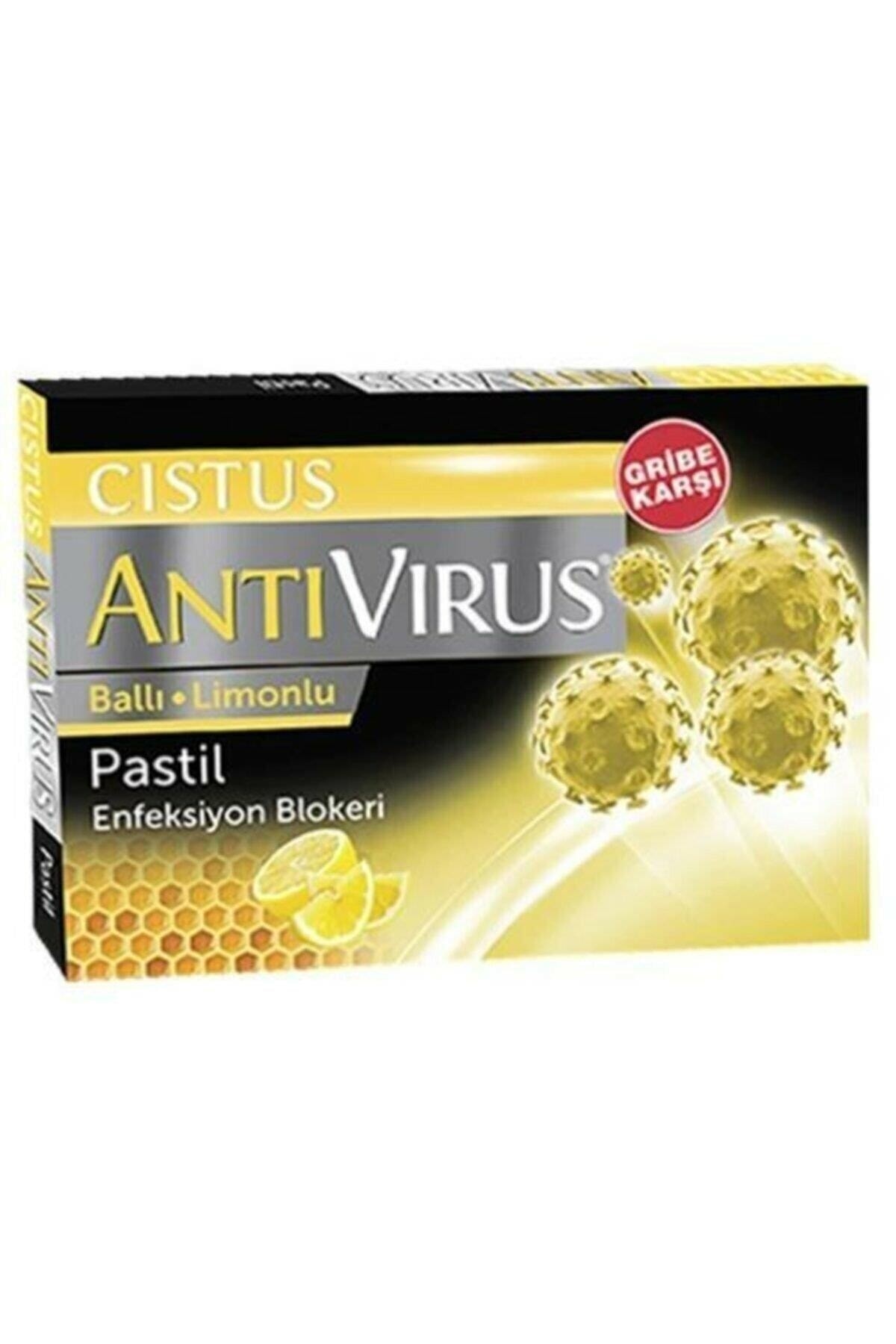 Cistus Antivirüs Ballı Limonlu Pastil 10'lu