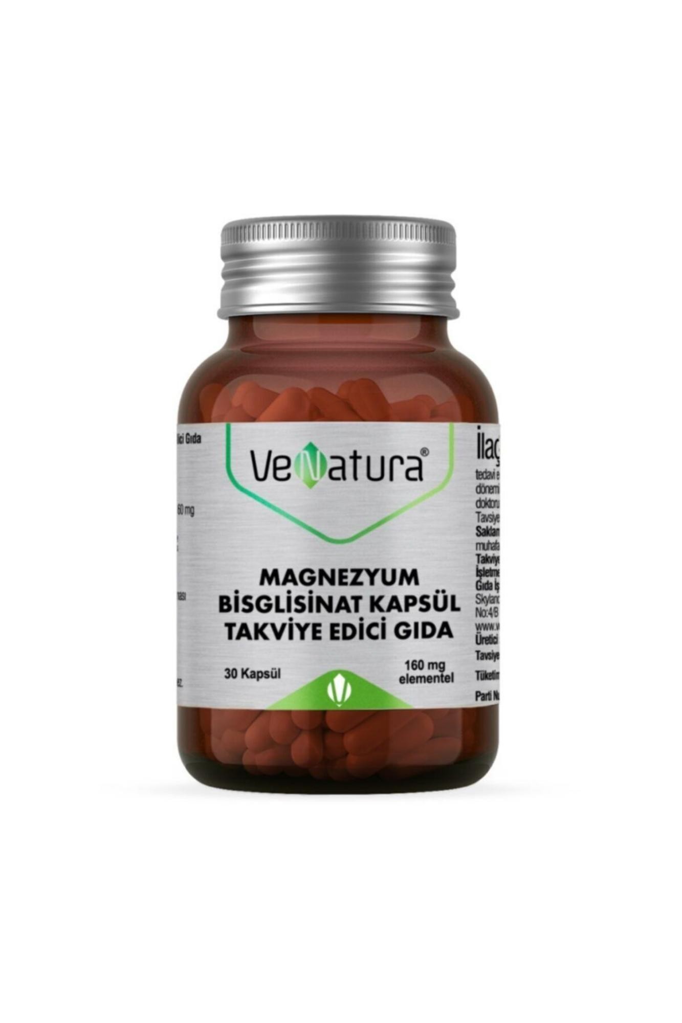 VeNatura Magnezyum Bisglisinat 30 Kapsül