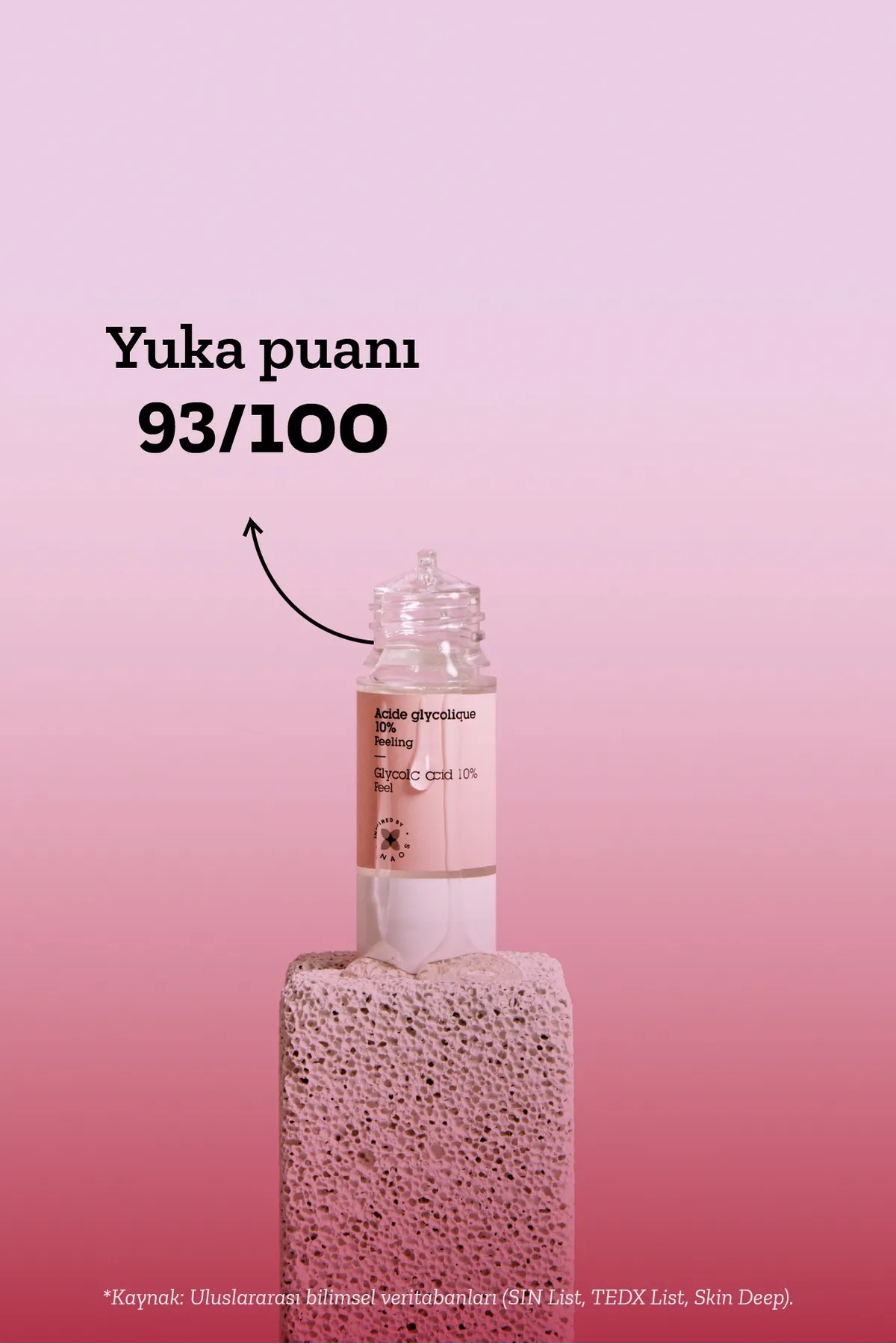 Etat Pur Pure Active Glikolik Asit %10 Aha Peeling Ve Cilt Yenileme Etkili Saf Konsantre Bakım Serumu 15 ml