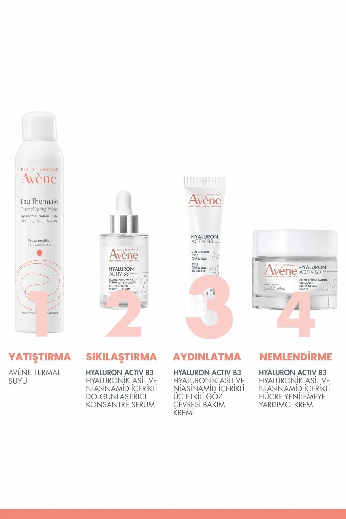 Avene Hyaluron Activ B3 Üçlü Düzeltici Gözaltı Kremi 15 ml