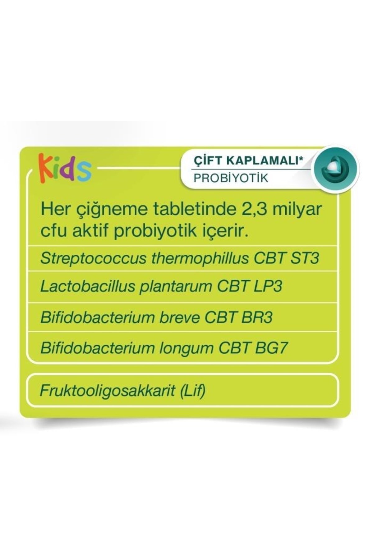 Nbl Probiotic Kids 30 Çiğneme Tableti