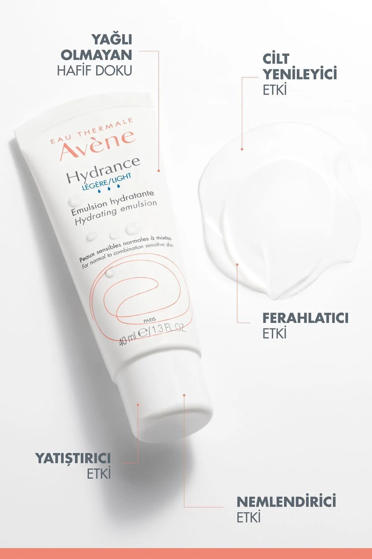 Avene Hydrance Legere Emulsion Hydratante 40ml