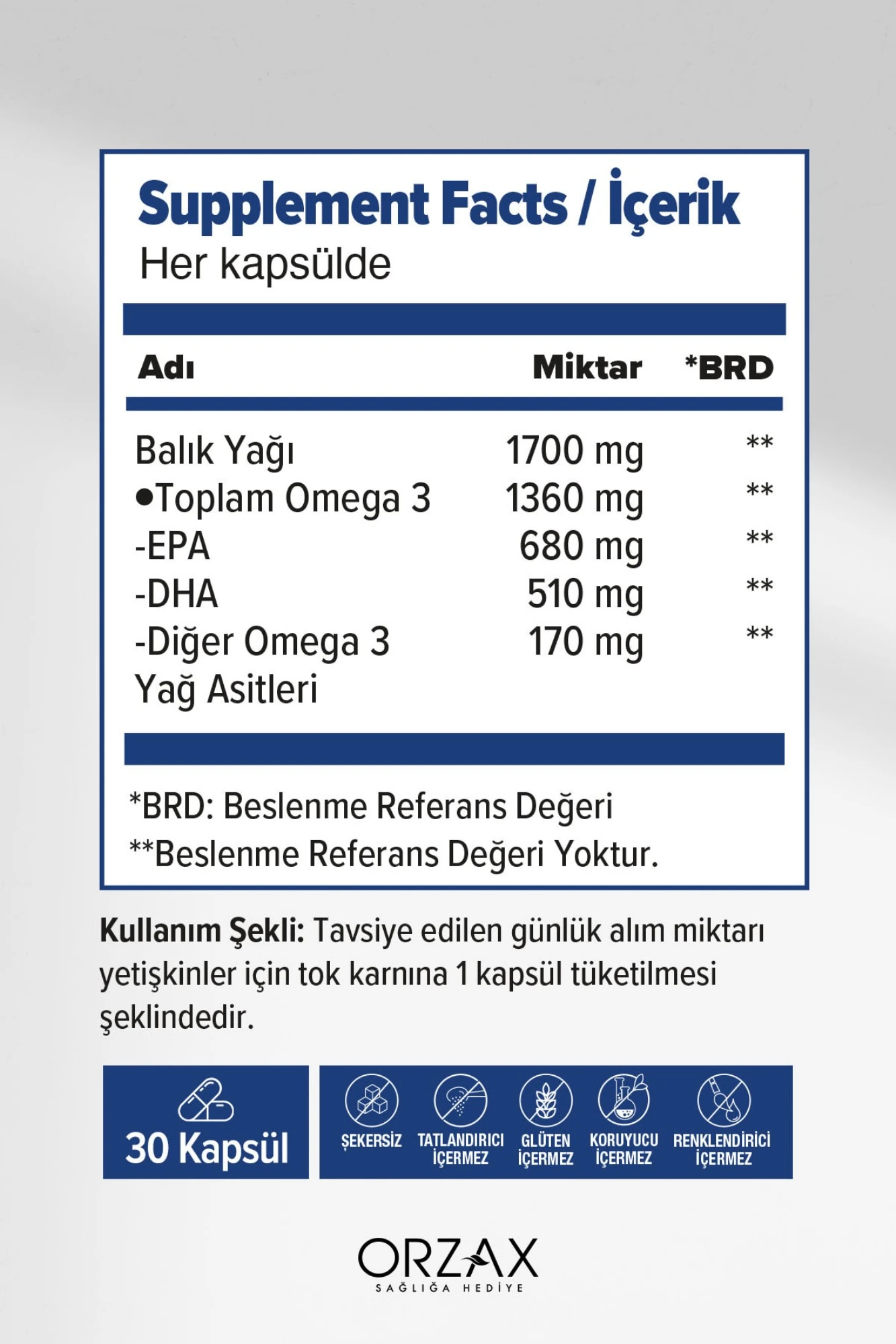 Ocean Ultimate 30 Kapsül