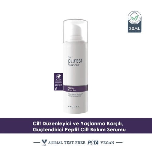 The Purest Solutions Cilt Yenileyici Ve Yaşlanma Karşıtı, Onarıcı Peptit Cilt Bakım Serumu 30 Ml (Peptide Complex)