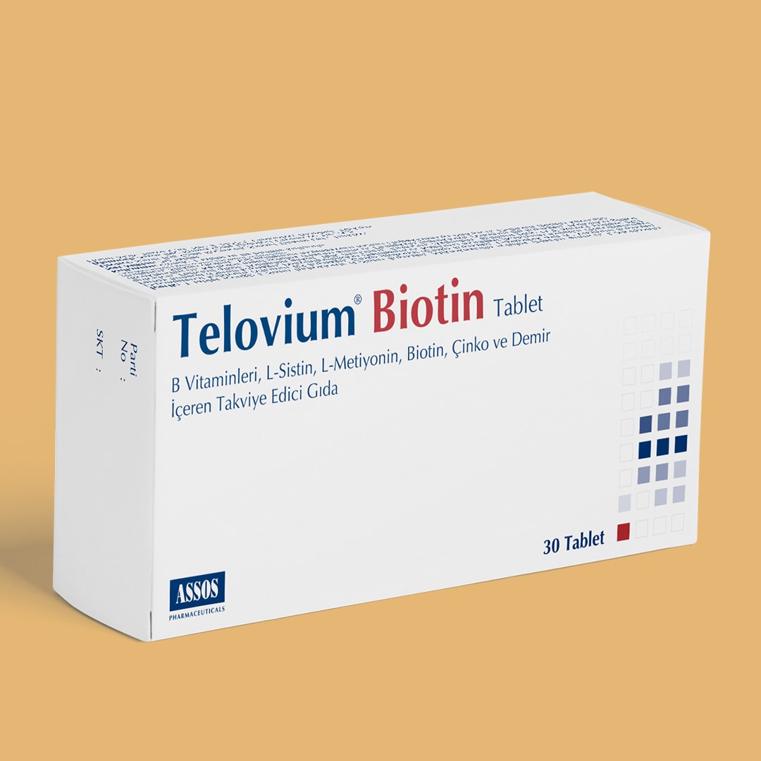 Telovium Biotin 30 Tablet