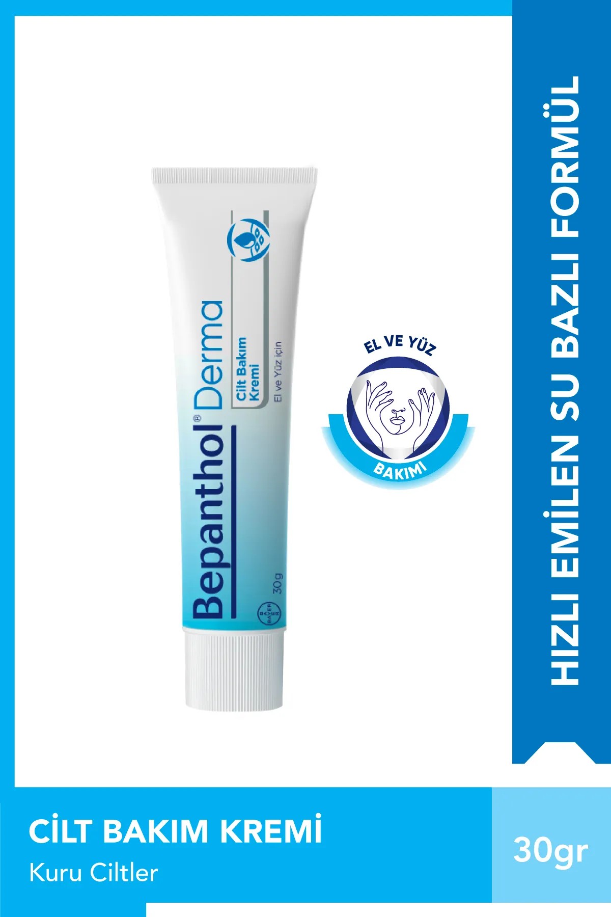 Bepanthol Derma El Ve Yüz Cilt Bakım Krem 30 gr