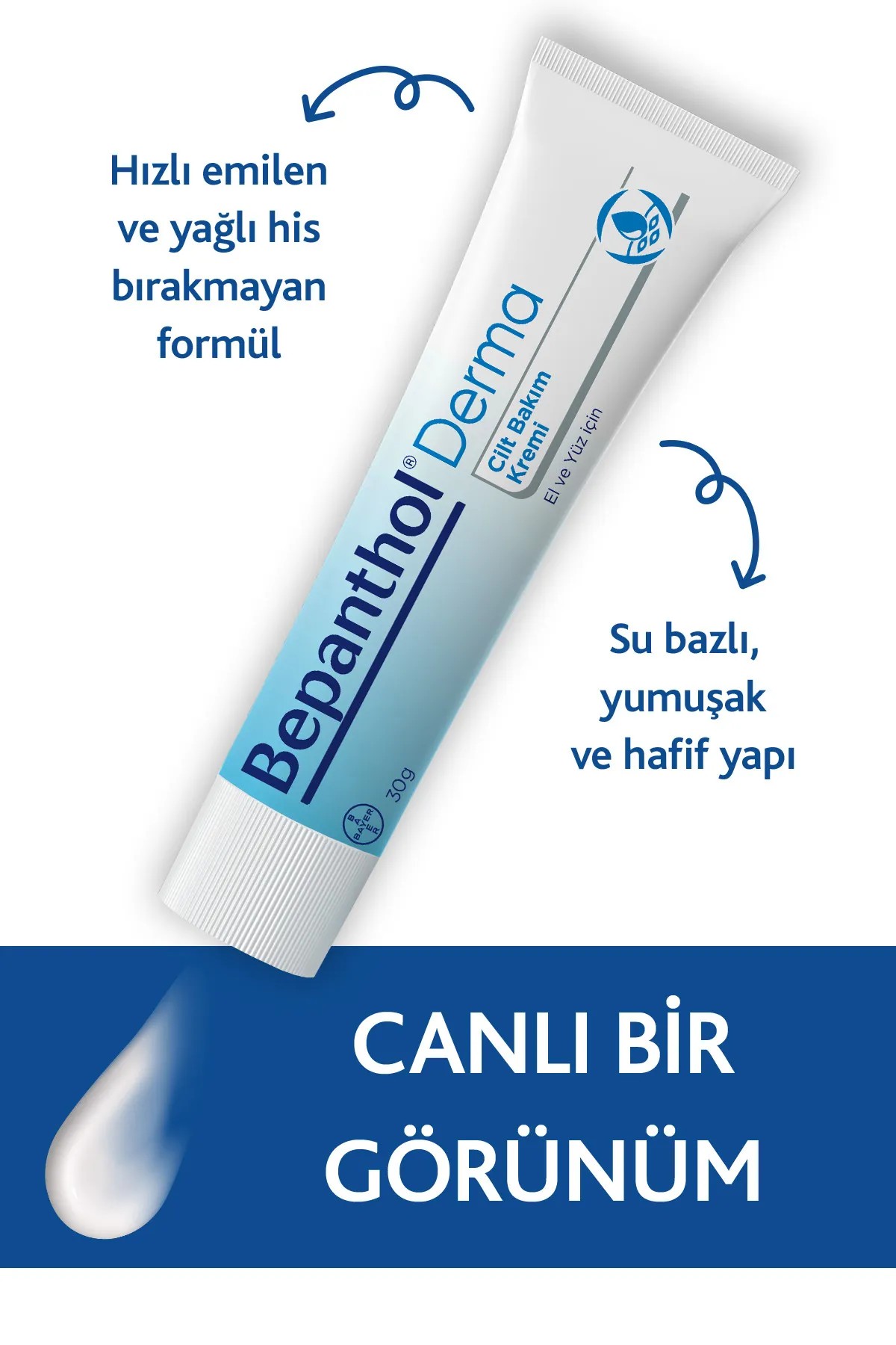 Bepanthol Cilt Bakım Kremi 30gr