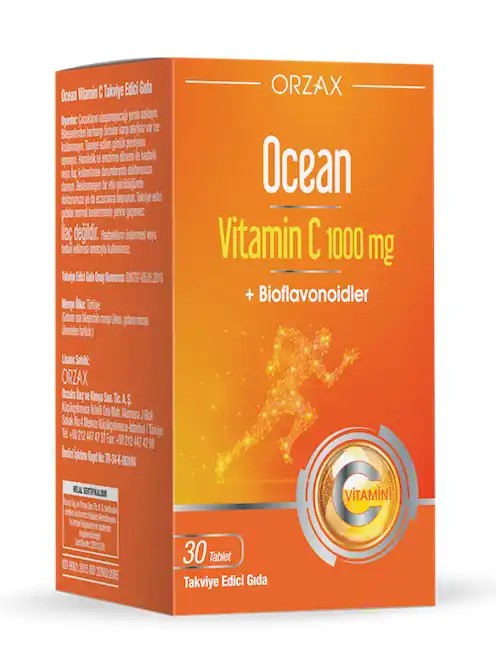 Ocean Vitamin C 1000 mg 30 Tablet