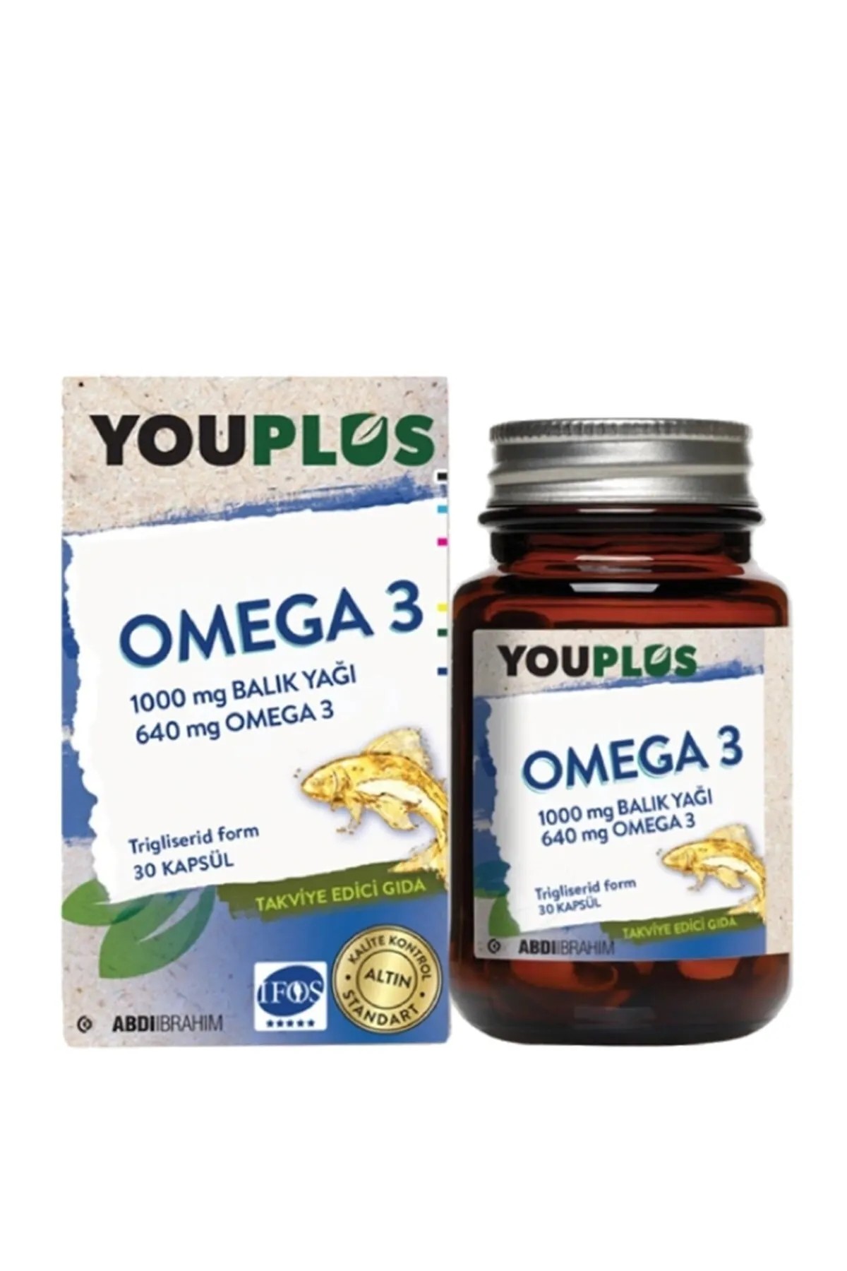 Youplus Omega 3 1000 Mg 30 Kapsül