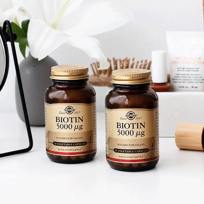 Solgar Biotin 5000 Mcg 50 Kapsül