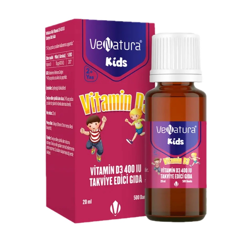 Venatura Kids Vitamin D3 Damla 20 ml