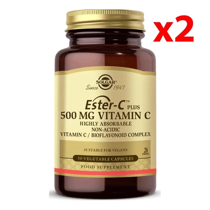 Solgar Ester-c Plus 500 Mg 100 Kapsül 2 Adet