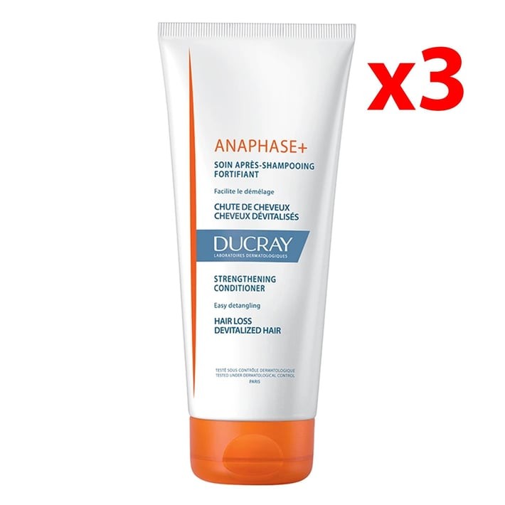 Ducray Anaphase Besleyici Ve Güçlendirici Saç Kremi 200 ml 3 Adet