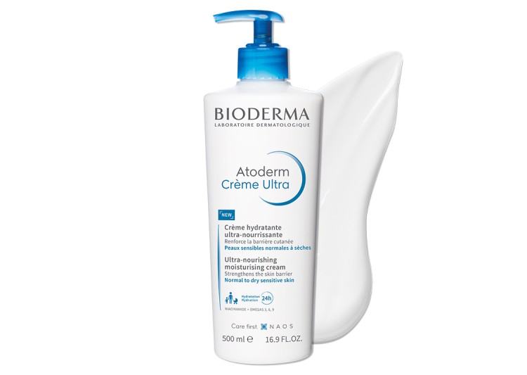 Bioderma Atoderm Creme Ultra 500 ml + Bioderma Sensibio H2O 500 ml