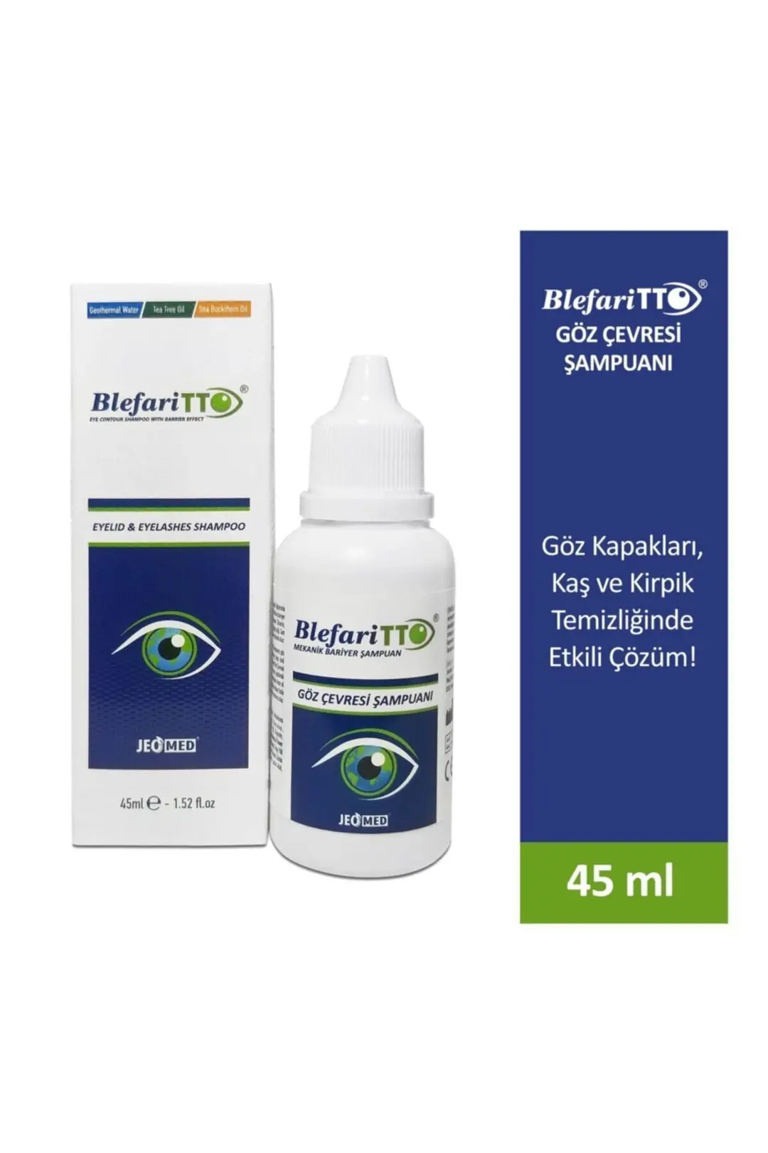 Blefari Göz Çevresi Şampuanı 45 ml