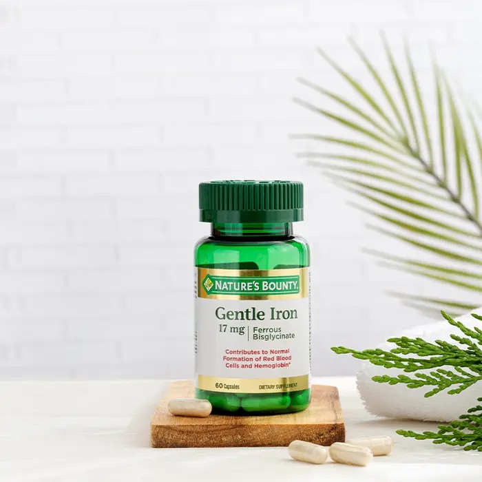 Nature's Bounty Gentle Iron 17 Mg 60 Kapsül