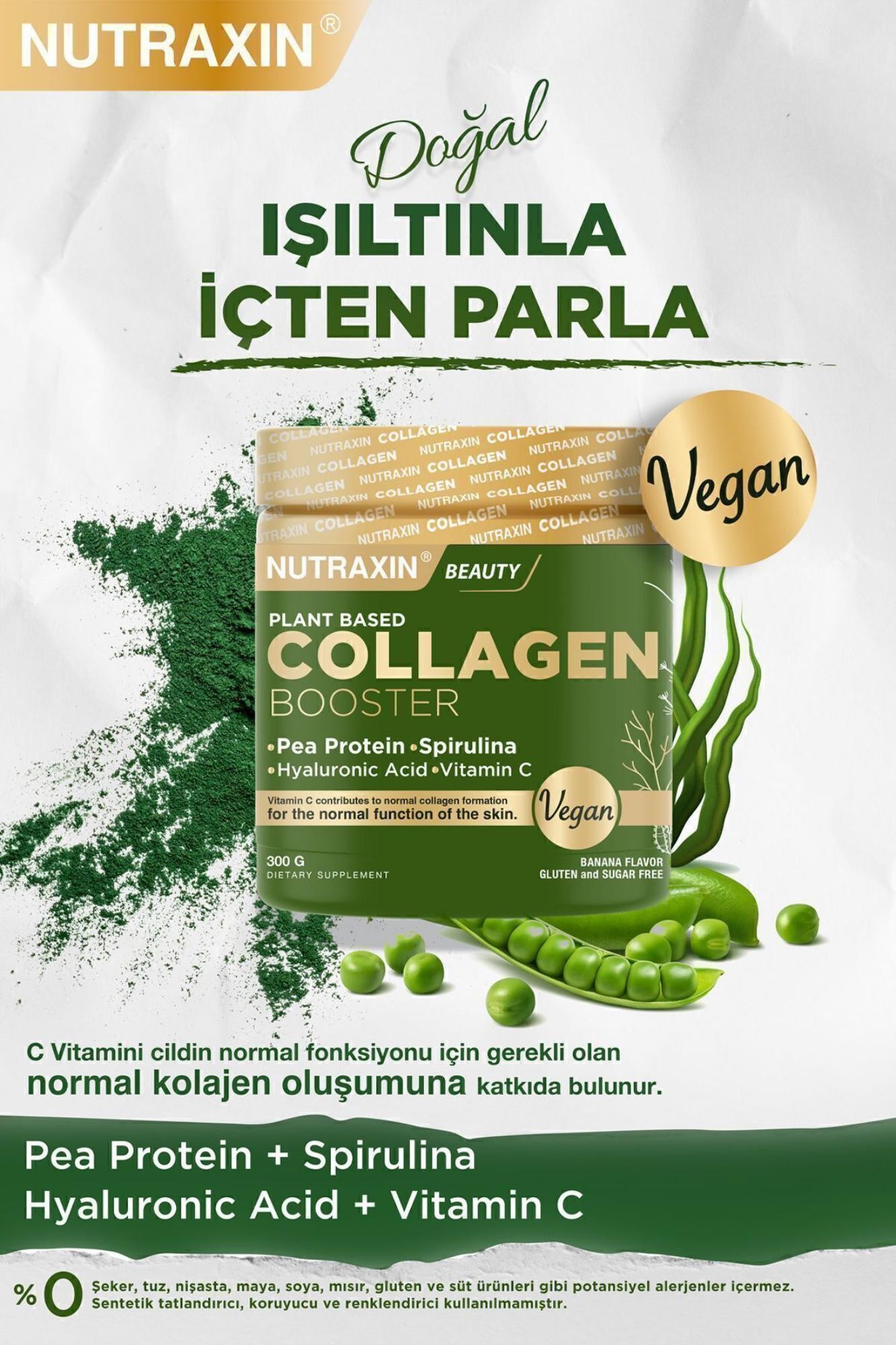 Nutraxin Vegan Collagen Booster 300 gr